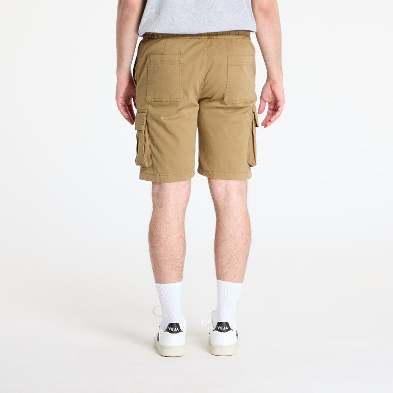 Urban Classics Drawstring Cargo Shorts Dark Beige