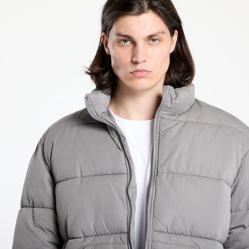 Urban Classics Cropped Puffer Jacket Grey