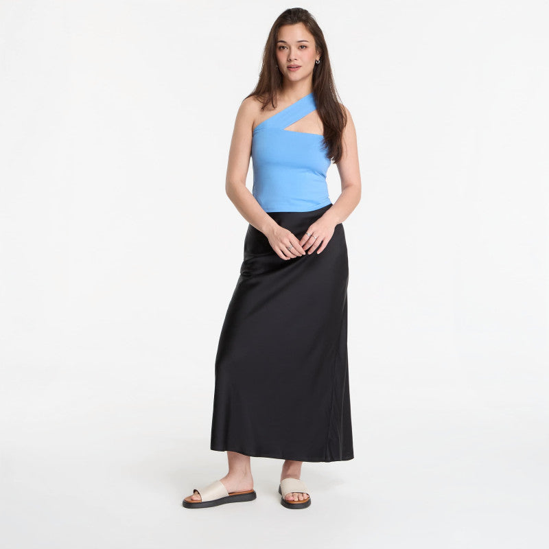 Urban Classics Ladies One Strap Top Horizon Blue