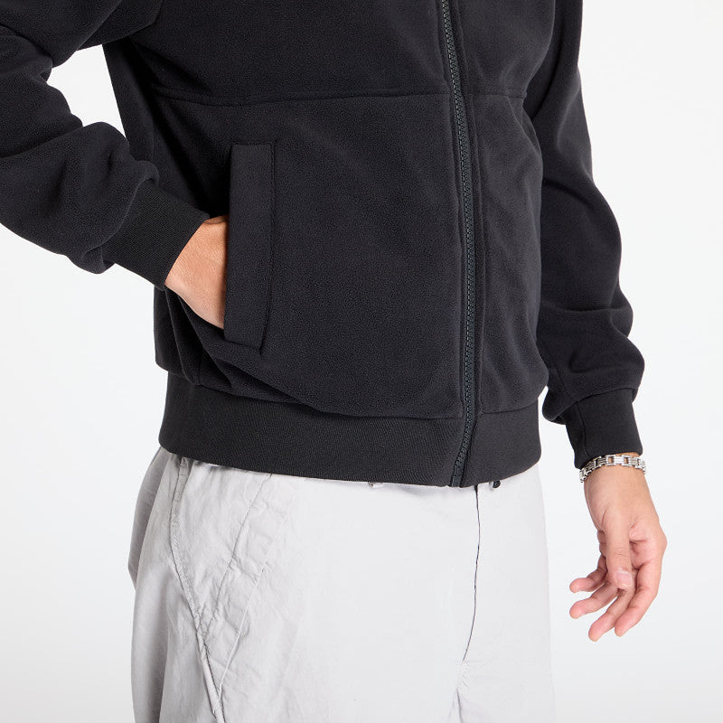 Urban Classics Colour Block Polar Fleece Jacket Black/ Black