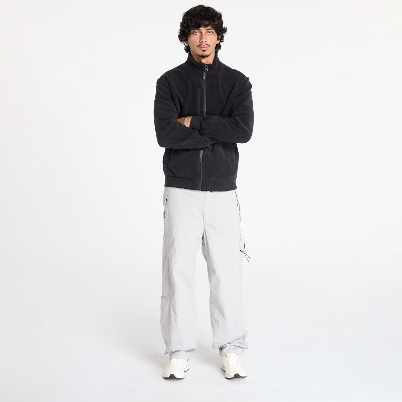Urban Classics Colour Block Polar Fleece Jacket Black/ Black