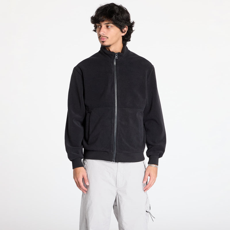 Urban Classics Colour Block Polar Fleece Jacket Black/ Black