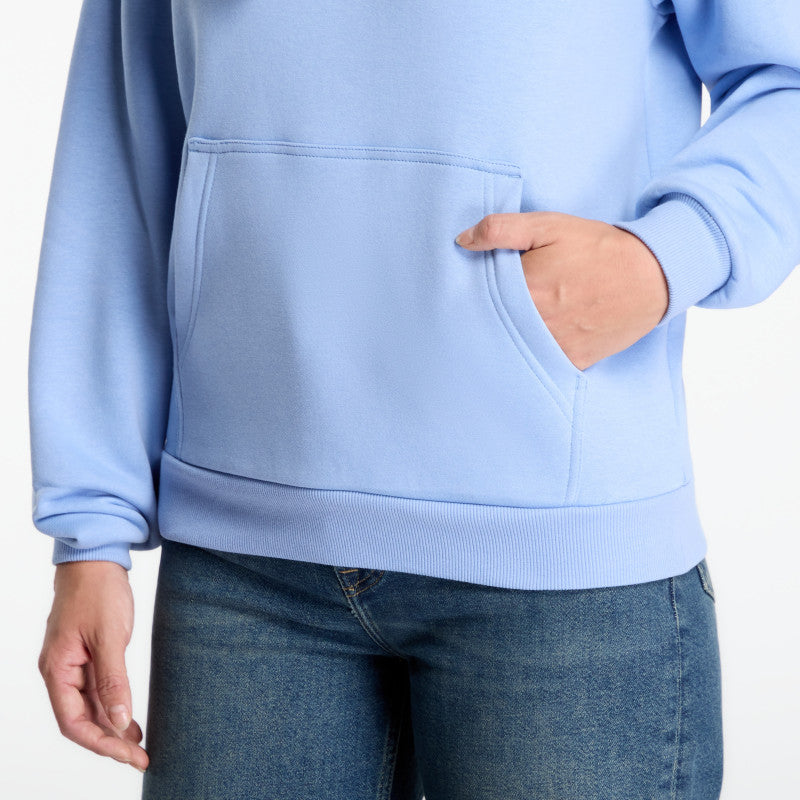 Urban Classics Ladies Fluffy Hoody Powder Blue