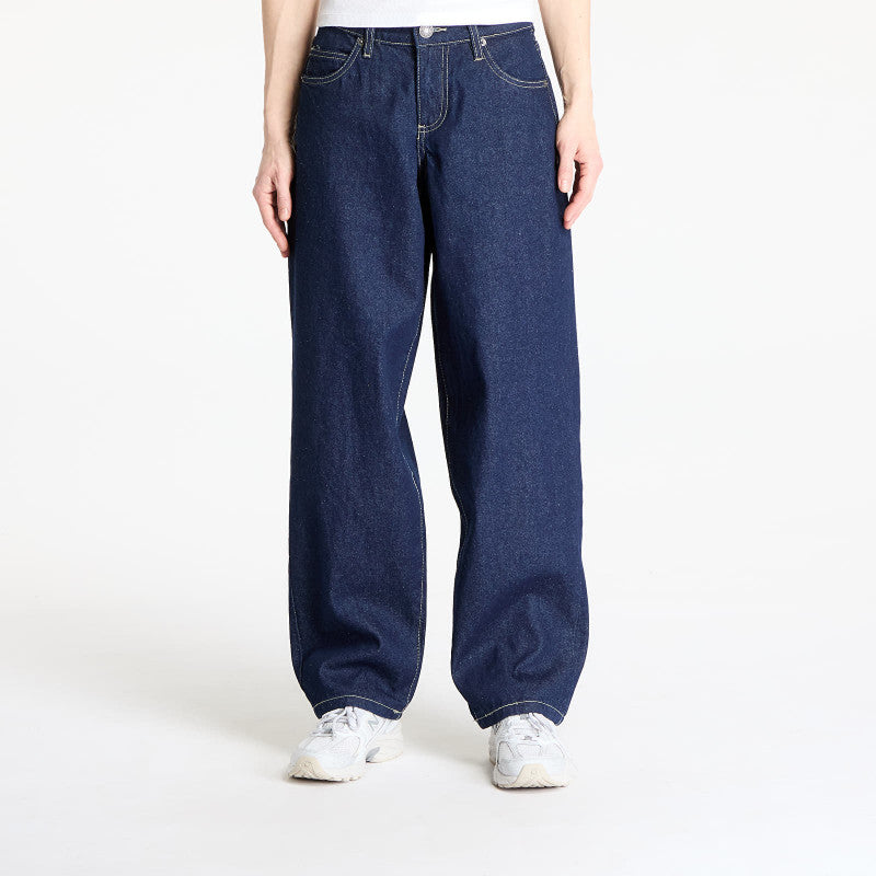 Urban Classics Ladies Mid Waist 90´s Jeans Rinse Washed