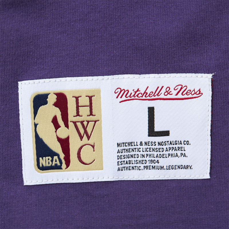 Mitchell & Ness NBA Heavyweight Premium Player Tee Vintage Logo Los Angeles Lakers Ervin Magic Johnson