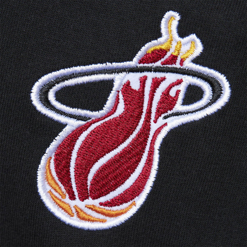 Mitchell & Ness NBA Heavyweight Premium Player Tee Vintage Logo Miami Heat Dwyane Wade