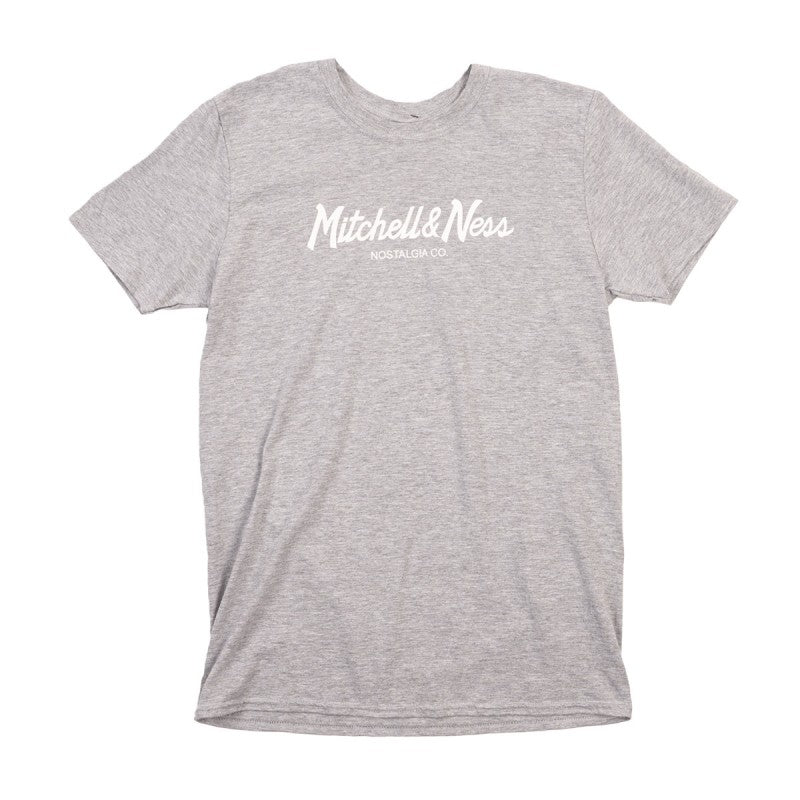 Mitchell & Ness Pinscript Tee Grey