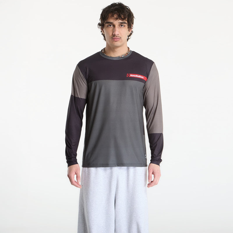 Horsefeathers Quantum Ls Bike Jersey Chimera/ Walnut