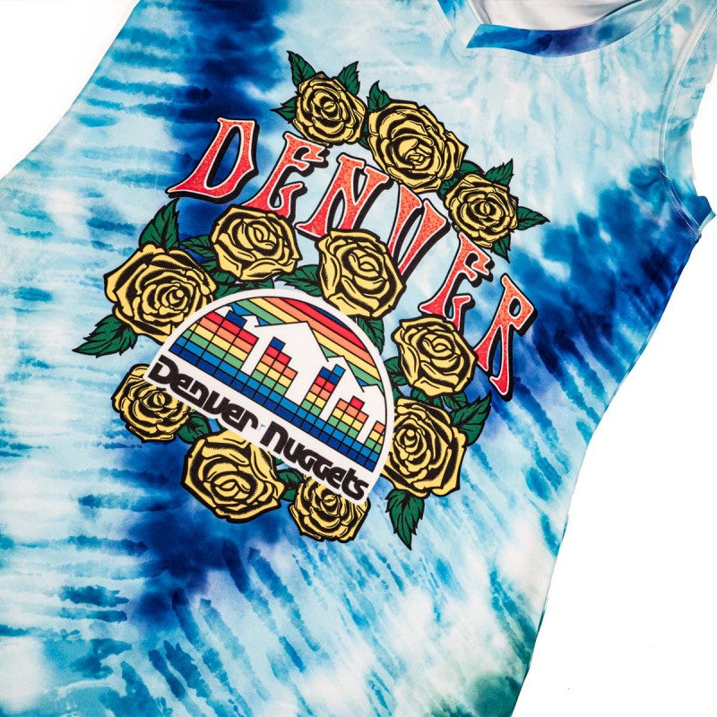 Mitchell & Ness NBA Womens Flover Dress Denver Nuggets