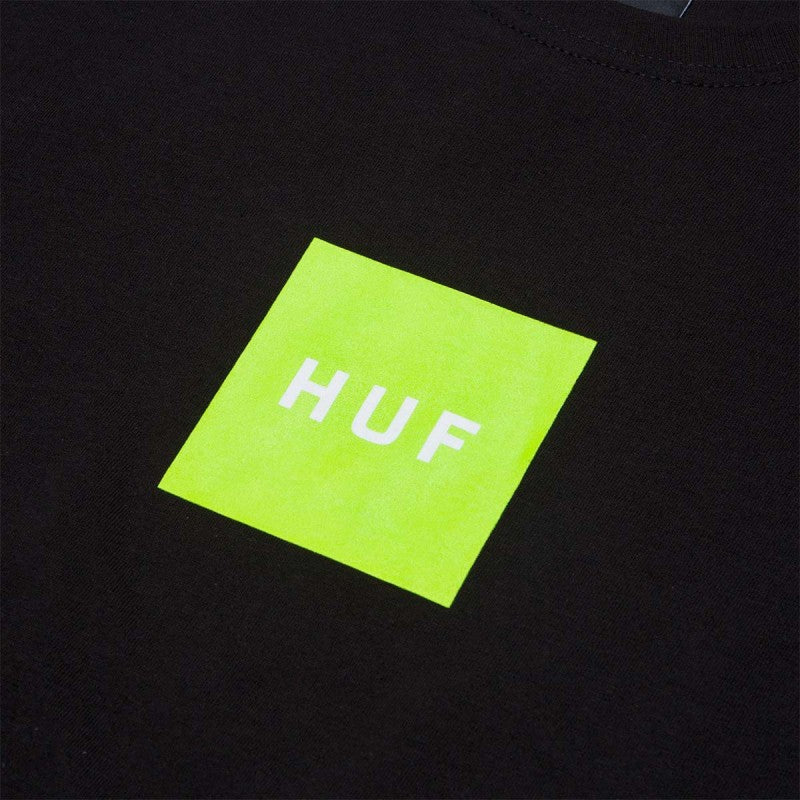HUF Essentials Box Logo T-Shirt Black