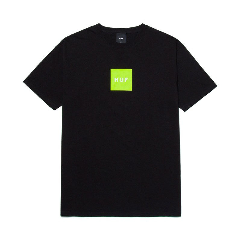 HUF Essentials Box Logo T-Shirt Black