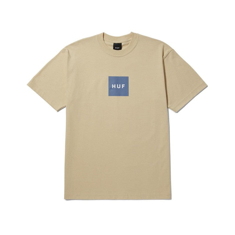 HUF Essentials Set Box Logo T-Shirt Wheat
