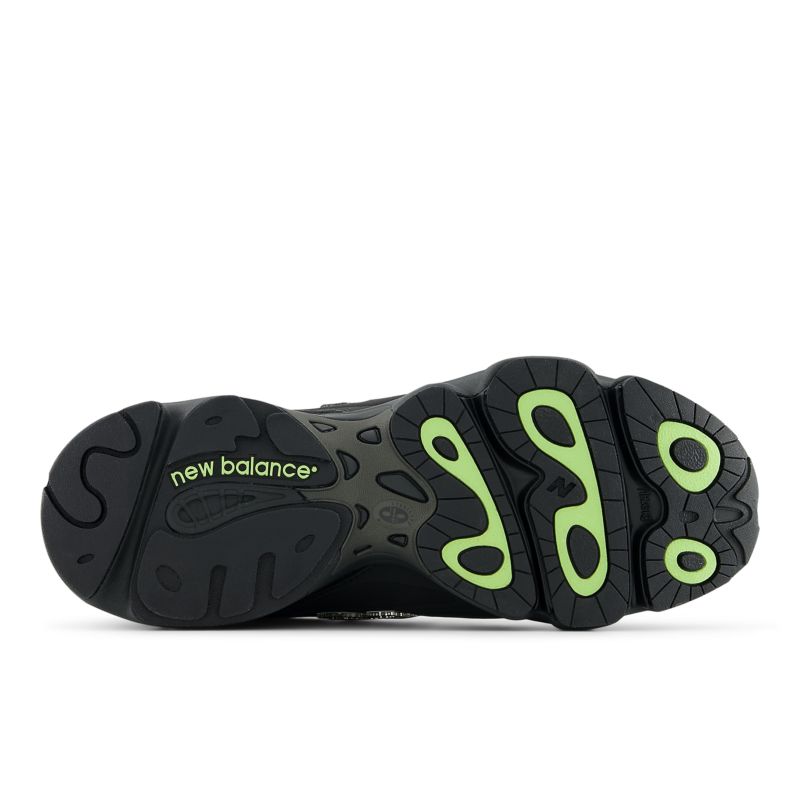 New Balance 1000 Black Metallic/ Dry Lime Ykk