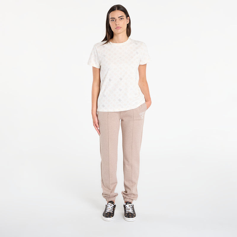 GUESS Roberta Cuff Long Pants Beige