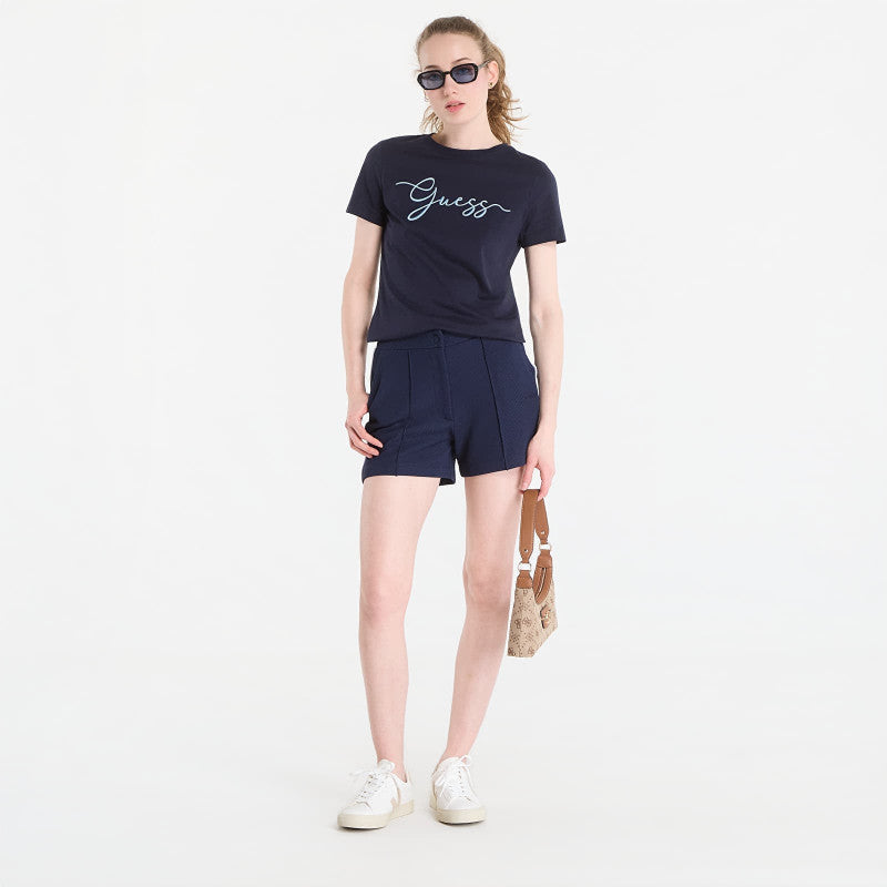 GUESS Circe Ss Cn T-Shirt Daring Ocean