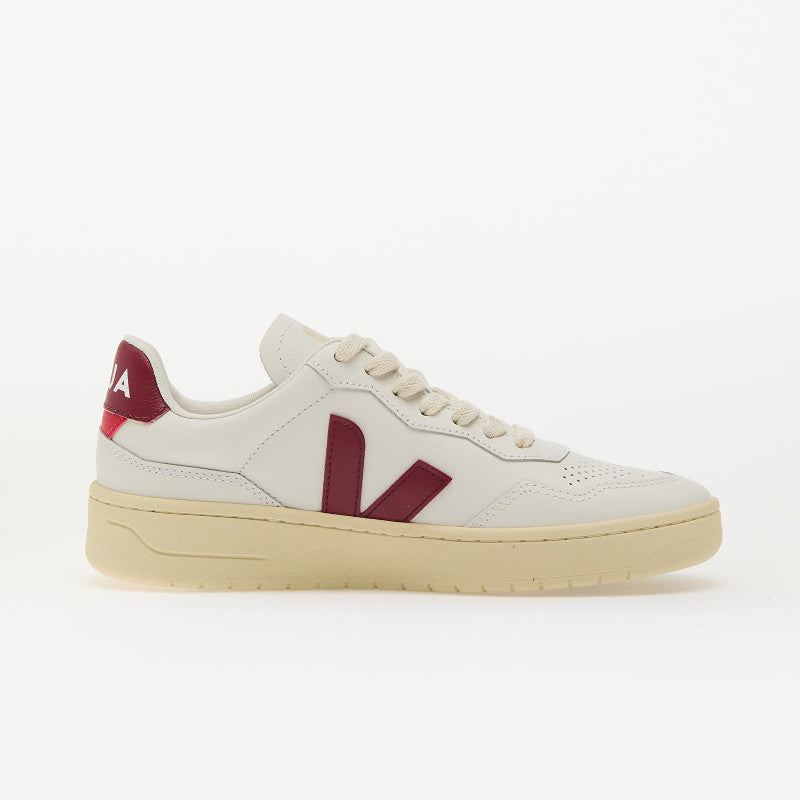 Veja Wmns V-90 O.T Leather Ex-White_Marsala