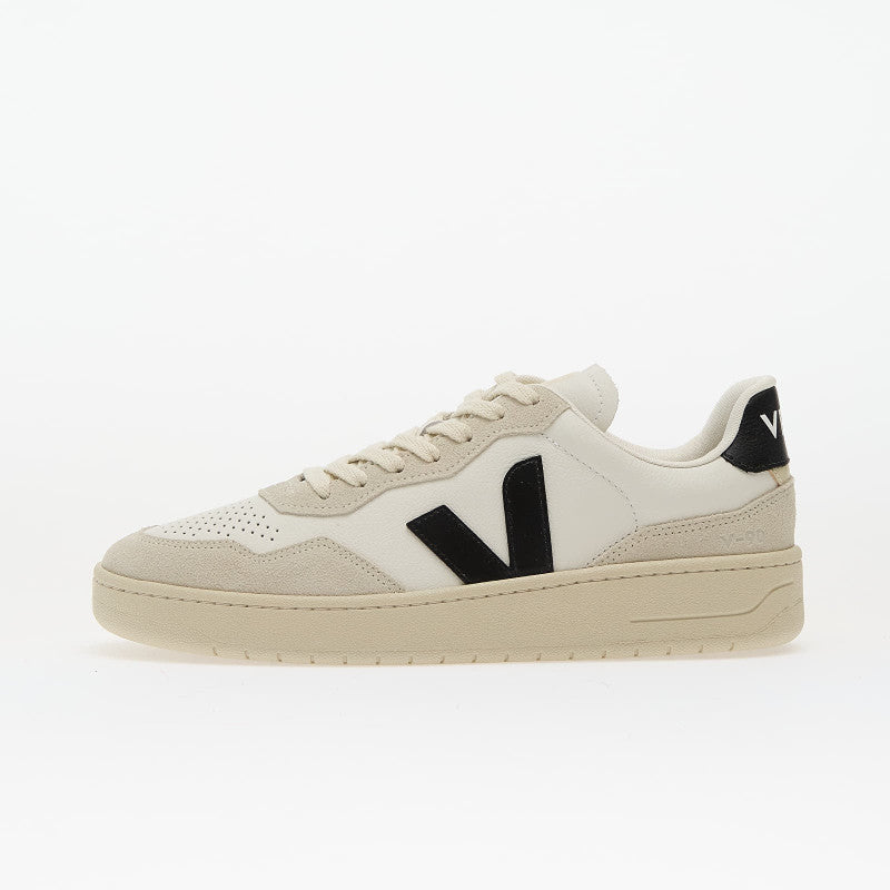 Veja V-90 O.T. Leather White_Black