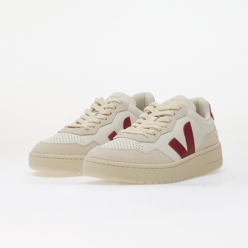Veja V-90 O.T. White/ Marsala/ Natural