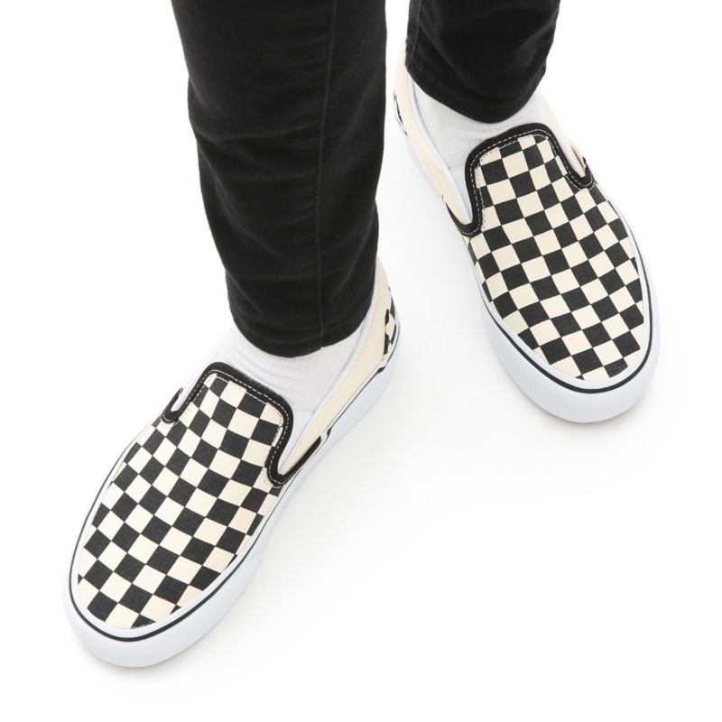 Vans UA Classic Slip-On Platform Checkerboard