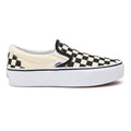 Vans UA Classic Slip-On Platform Checkerboard