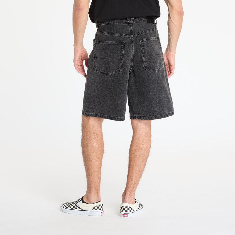 Vans Check-5 Baggy Denim Shorts Black
