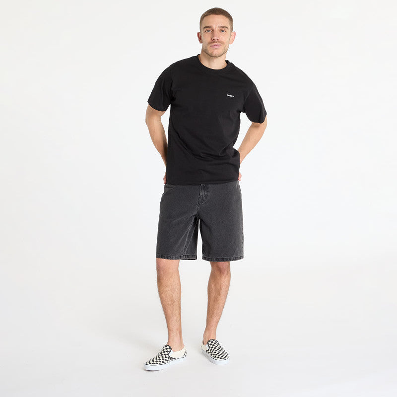 Vans Check-5 Baggy Denim Shorts Black