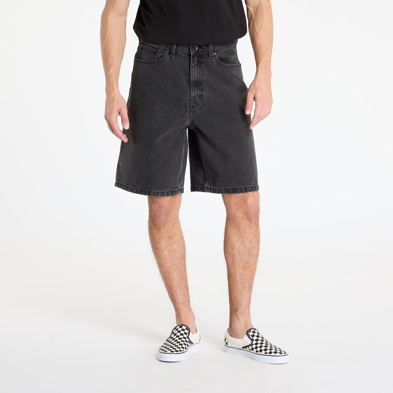Vans Check-5 Baggy Denim Shorts Black