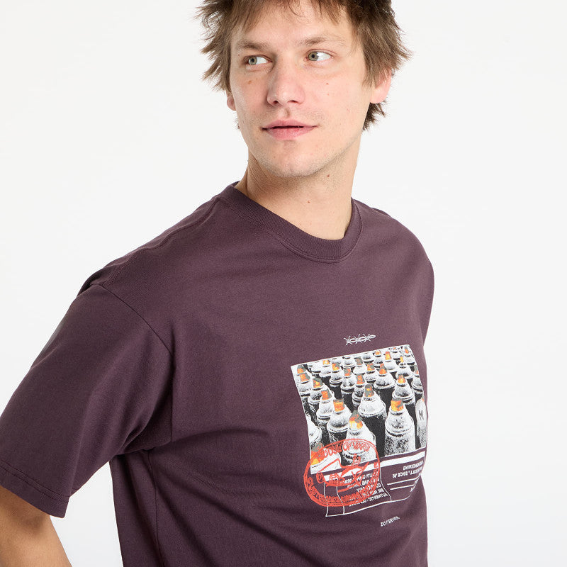 Vans Style Tips SS Tee Dark Port