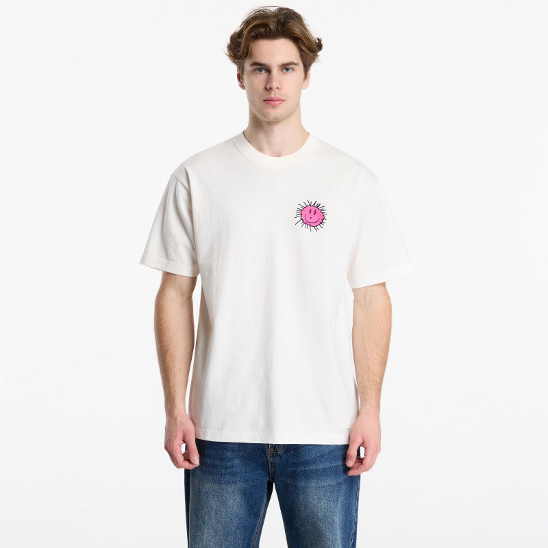 Vans Checkerboard Behaviour SS Tee Egret