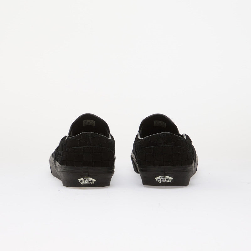 Vans Classic Slip-On Woven Suede Black/ Black