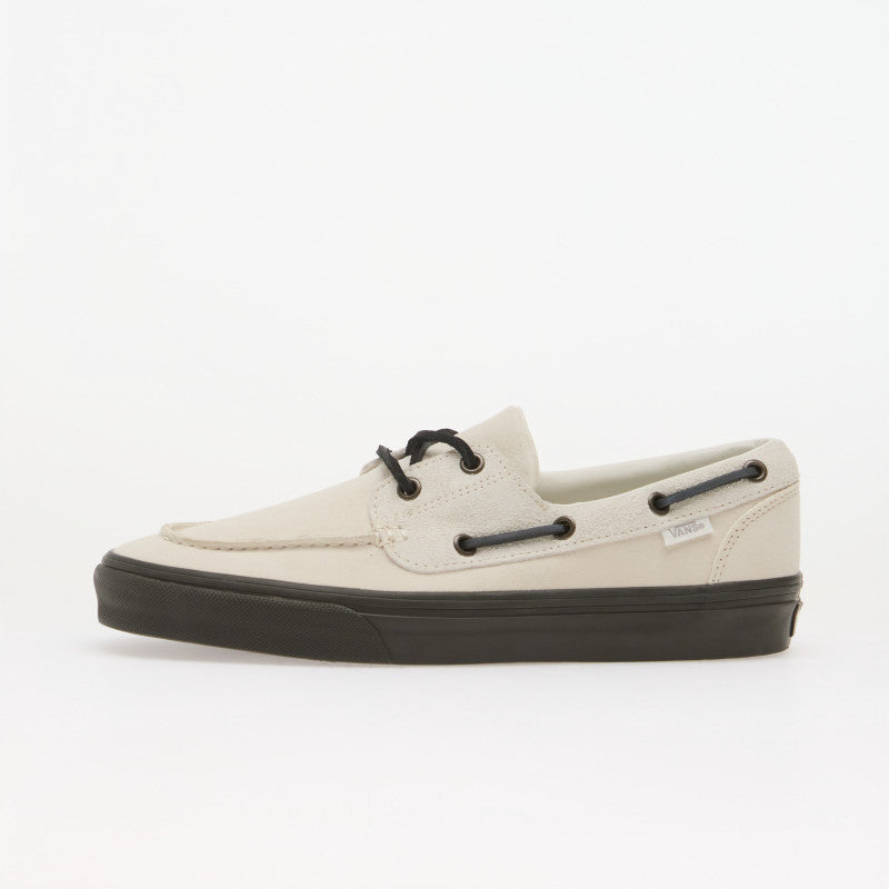 Vans 2-Eyelet Boat Shoe Hairy Suede White