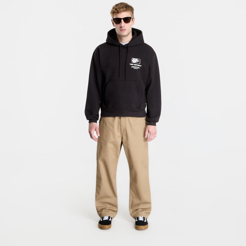 Vans Stacked Hi Pullover Hoodie Black/ White