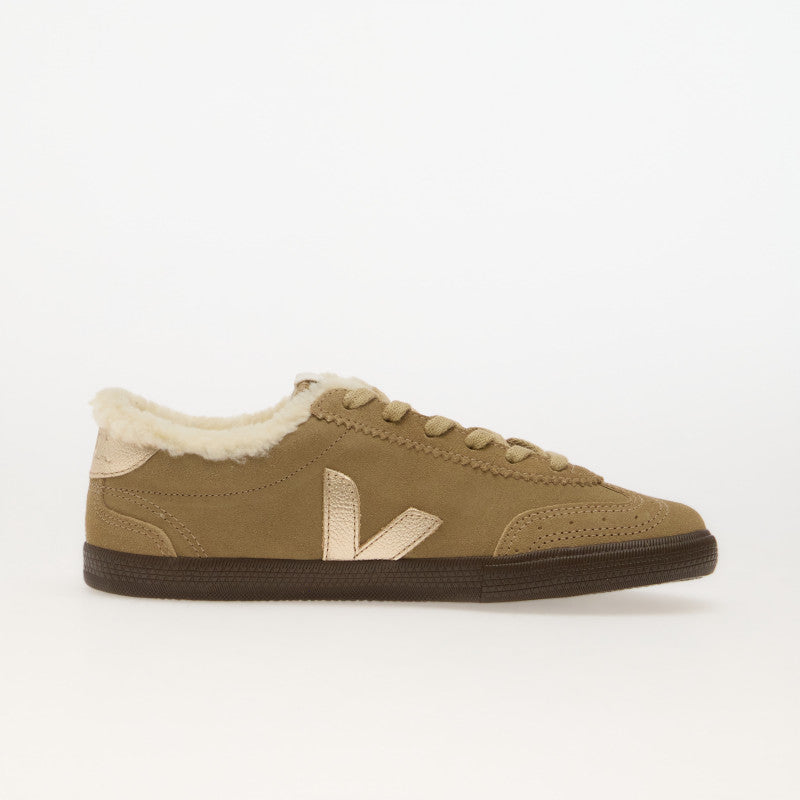 Veja Volley Wmns Suede Dune/ Platine/ Eagle