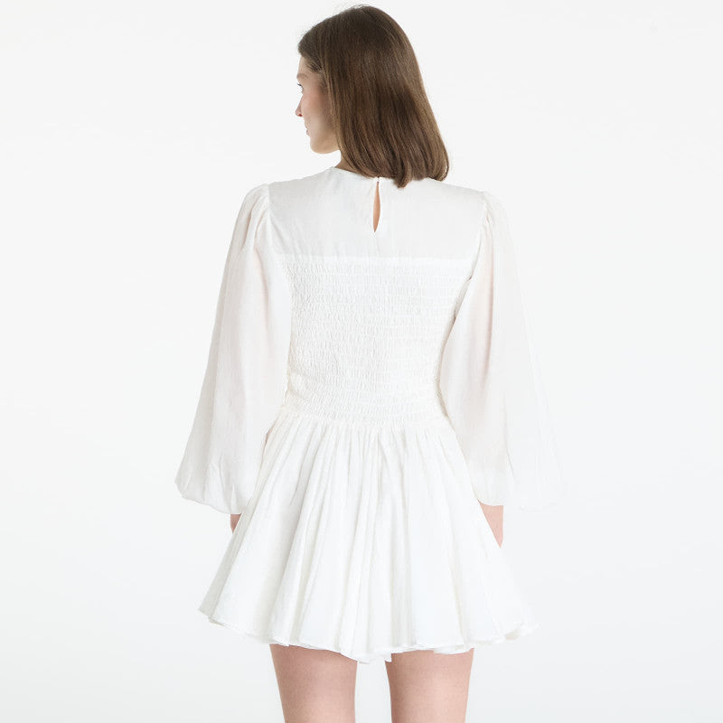 Sukienka AllSaints Chia Dress White