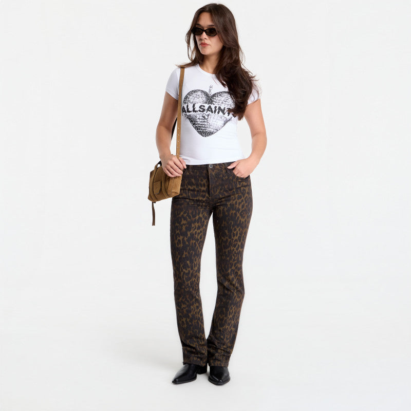 AllSaints Reflect Stevie Tee Optic White