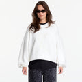 AllSaints Reflex Lila Sweat Optic White