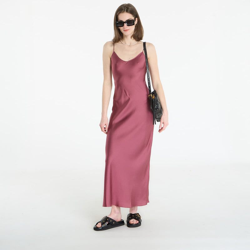 Sukienka AllSaints Bryony Dress Raspberry Pink