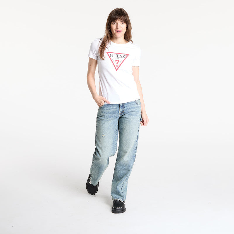 Guess Originals Ss Cn Original Tee White