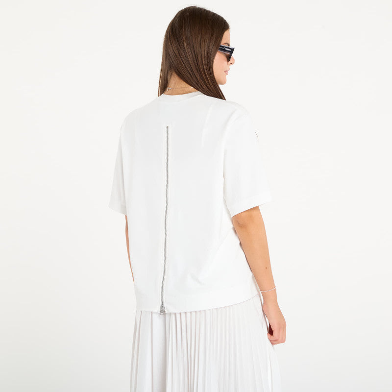 Sukienka AllSaints Jax Tee Dress Chalk White