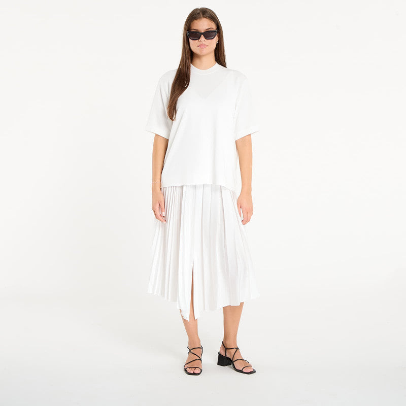 Sukienka AllSaints Jax Tee Dress Chalk White