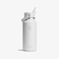 Hydro Flask 946 ml Wide Flex Straw Cap White
