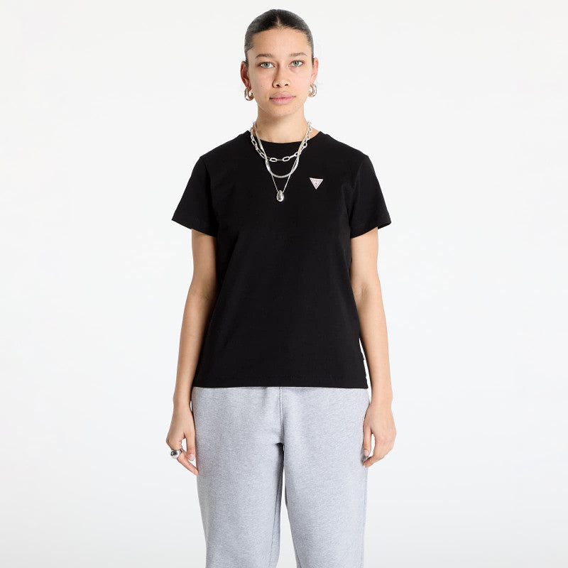 Guess JEANS Classic Mini Triangle Tee Jet Black A996
