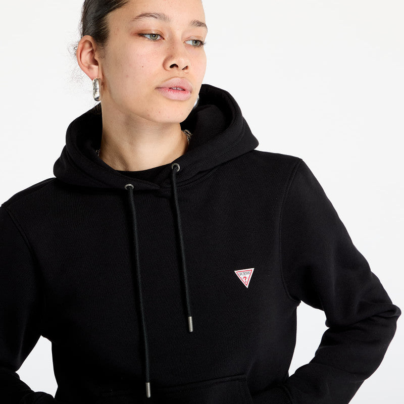 Guess JEANS Hood Reg Mini Triang Sweat Jet Black A996