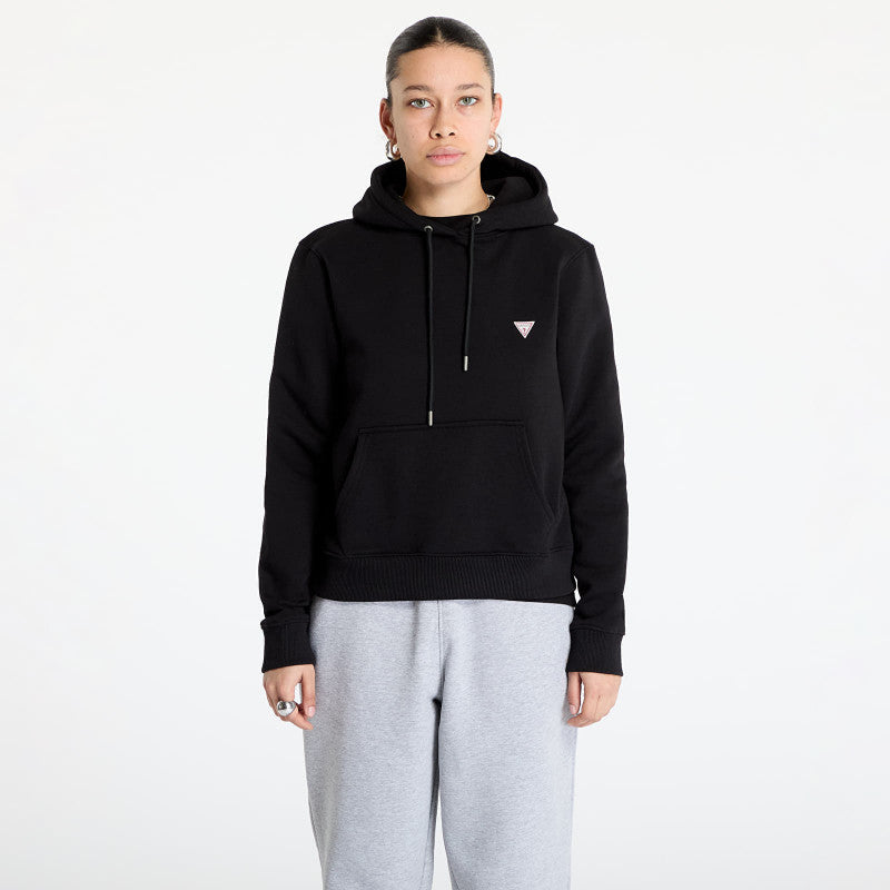 Guess JEANS Hood Reg Mini Triang Sweat Jet Black A996