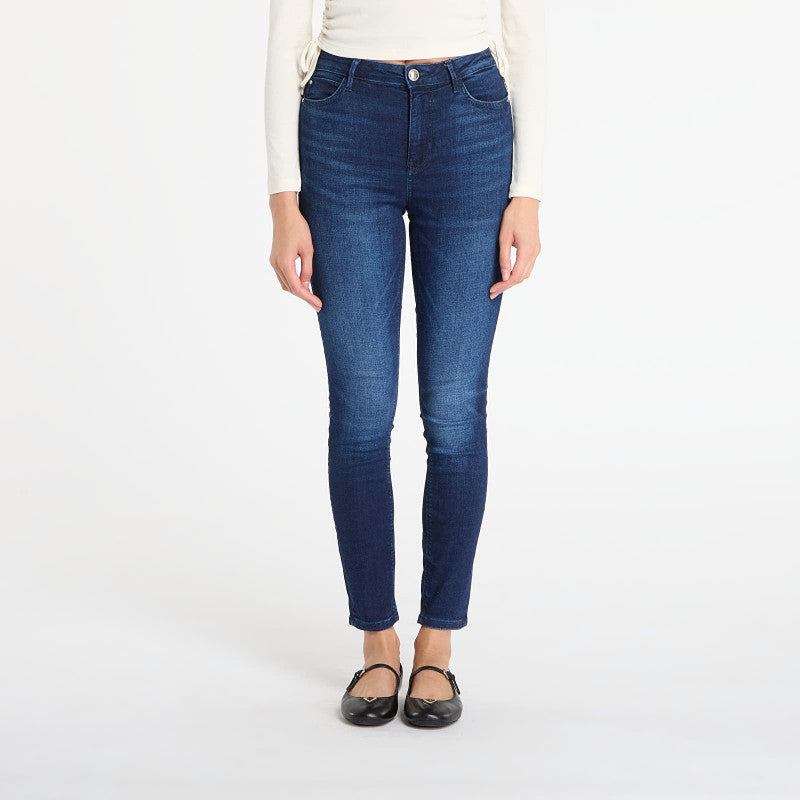 Jeansy GUESS 1981 Skinny Blue Denim
