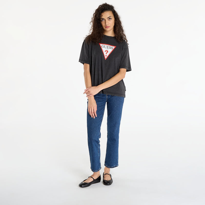 Guess Jeans Ss Cn Os Iconic Black