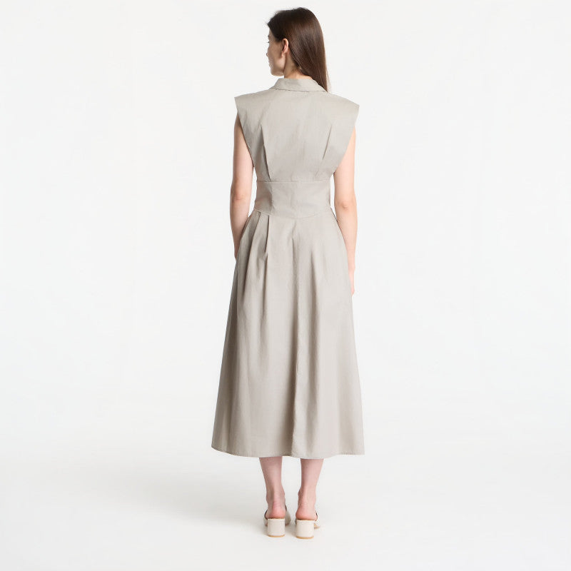 Sukienka GUESS Sl Cherry Dress Sage Leaf