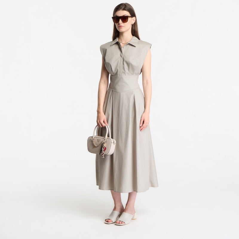 Sukienka GUESS Sl Cherry Dress Sage Leaf