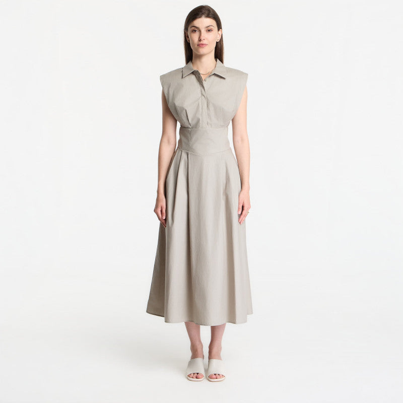Sukienka GUESS Sl Cherry Dress Sage Leaf