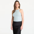 Guess Jeans Sl Round Nk Guendalina Top Matcha Dust